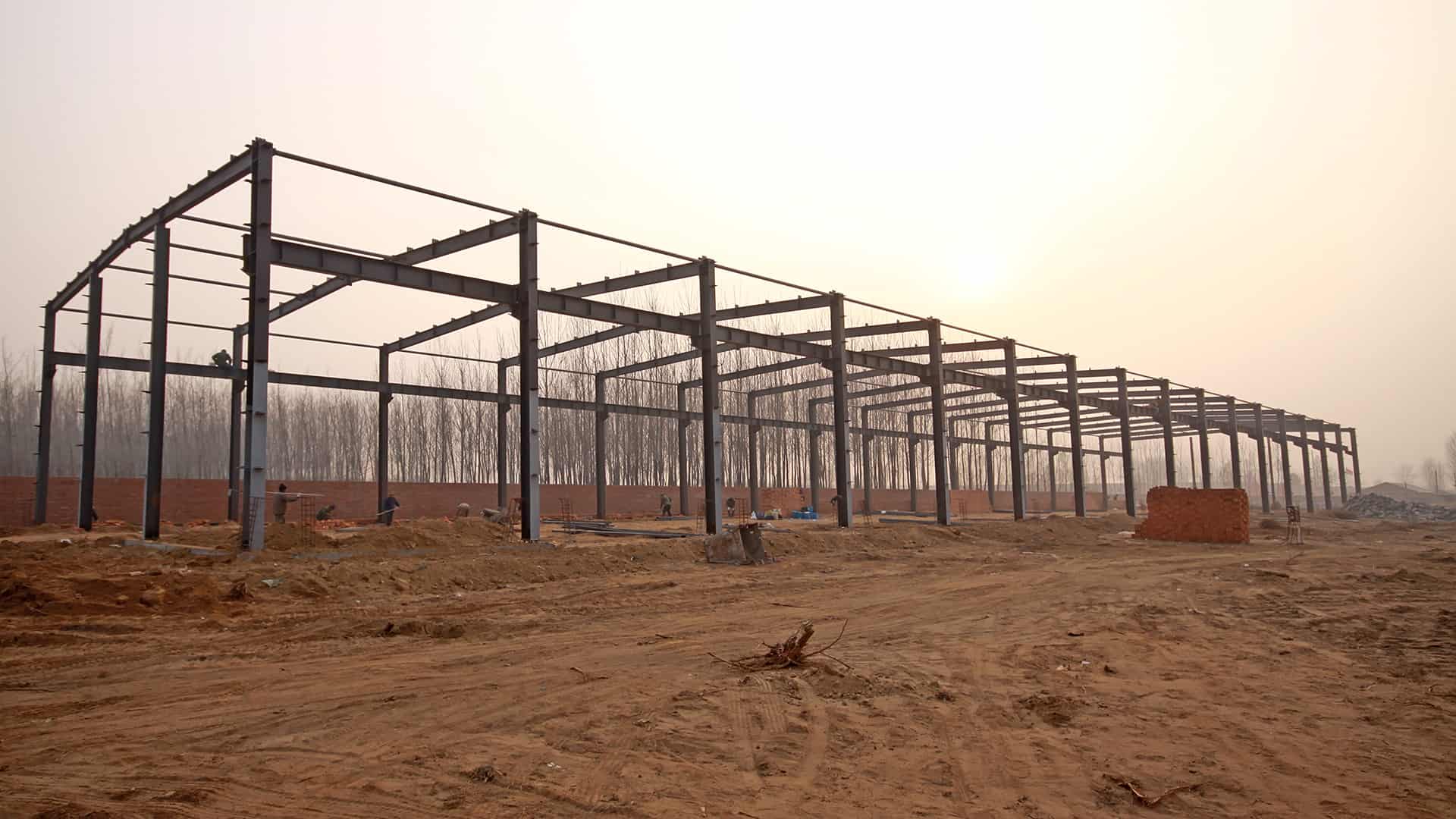 Steel Construction Building